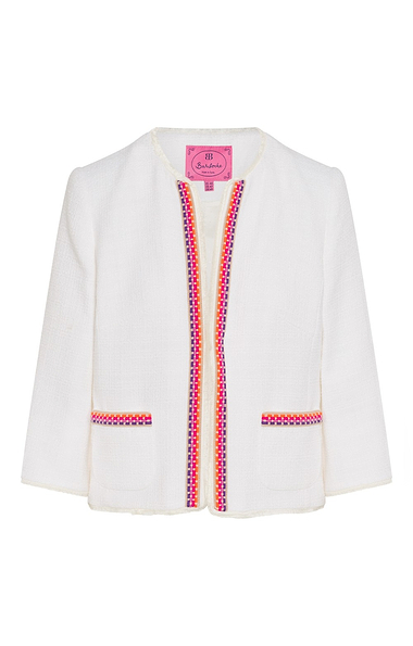 Ladies Acebo Trim Fringe Jacket