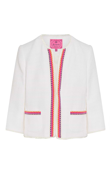 Ladies Acebo Trim Fringe Jacket