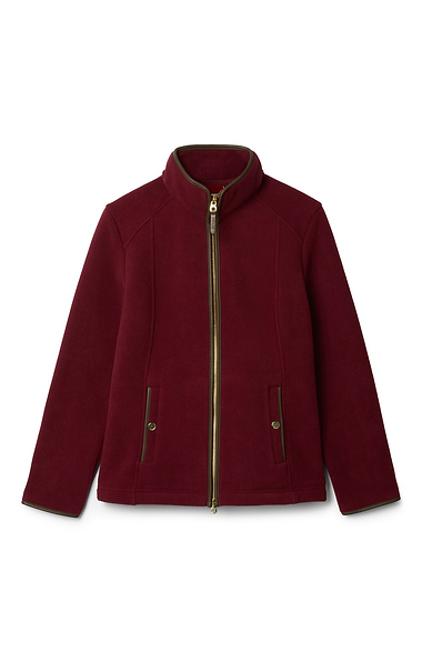 Ladies Joules Heritage Regular Zip Through Fleece