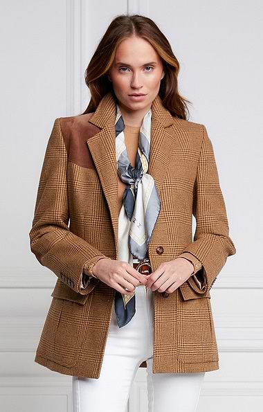 Ladies Holland Cooper Single Breasted Field Blazer