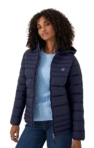 Ladies Crew Clothing Lightweight Padded Jacket