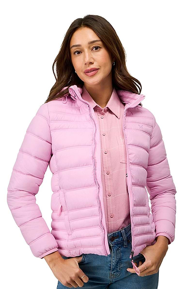 Ladies Crew Clothing Lightweight Padded Jacket