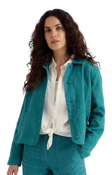 Ladies Seasalt Arame Linen Jacket