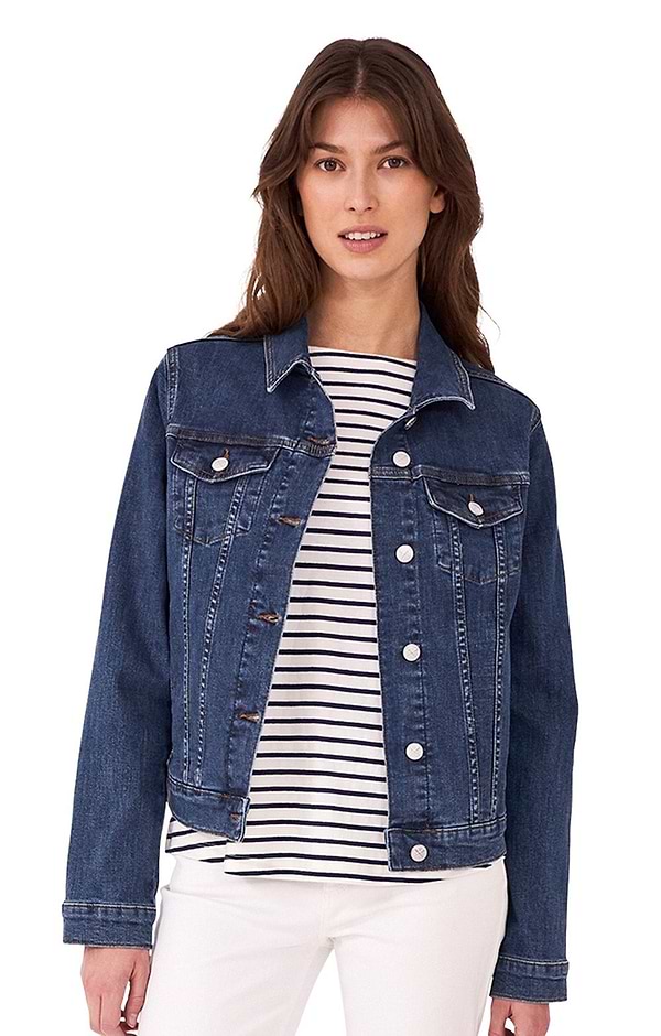 Ladies Crew Clothing Denim Jacket