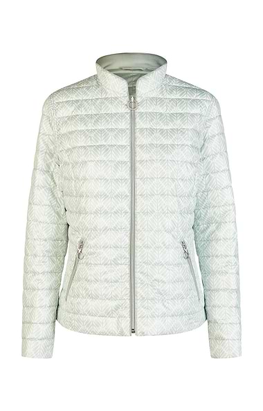 Ladies Reversible Eucalyptus Quilted Jacket