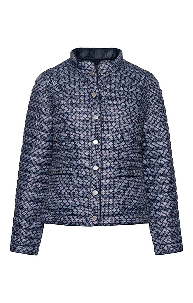Ladies Reversible Geometric Quilted Jacket