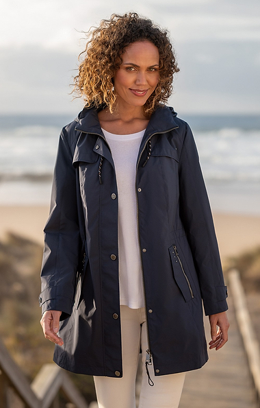 Ladies Lightweight Hooded Parka