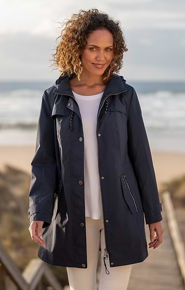 Ladies Lightweight Hooded Parka