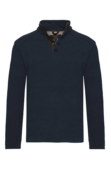 Men's Carabou Fleece Button Neck