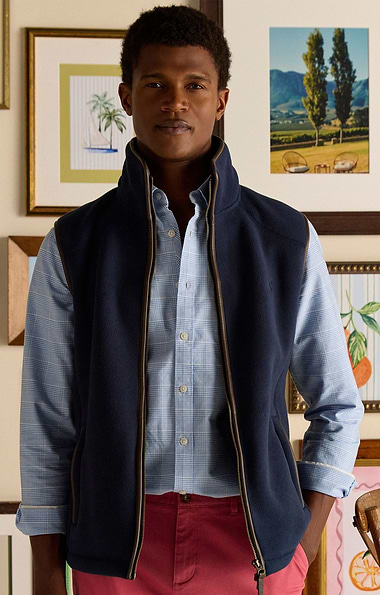 Men's Joules Heritage Fleece Gilet