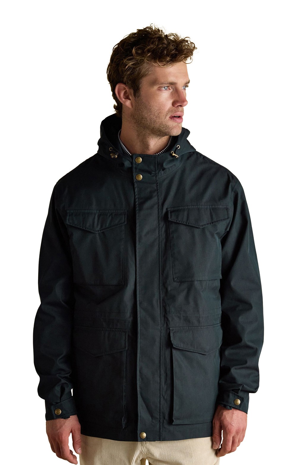 Men's Joules Portman Waterproof Raincoat, Navy House of Bruar