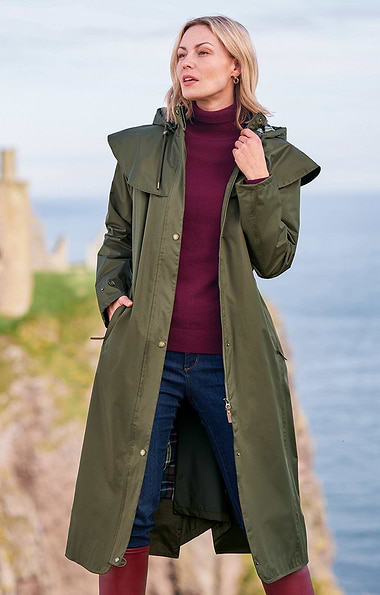 Ladies Full Length Raincoat