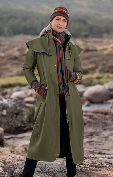 Ladies Full Length Raincoat