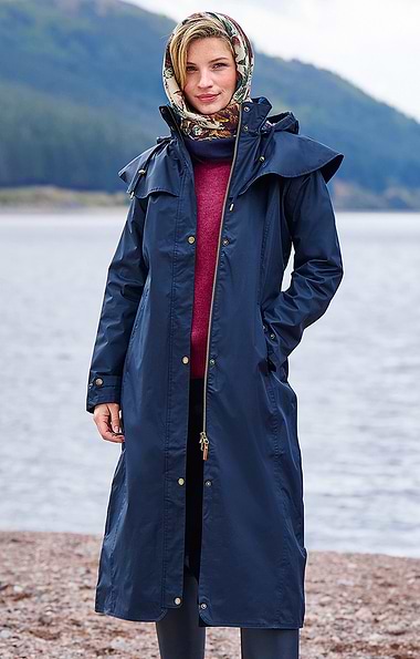 Ladies Full Length Raincoat