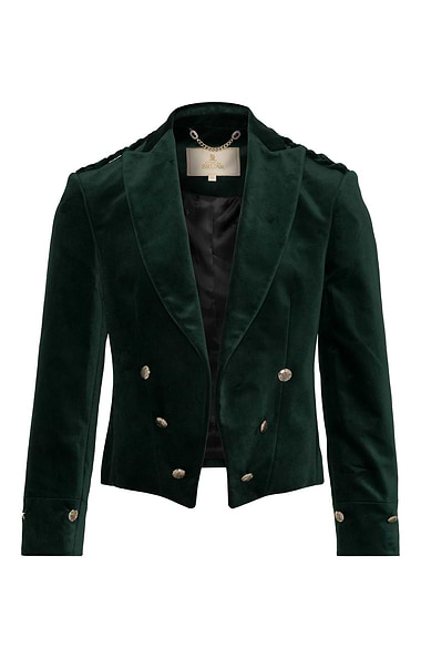 Men's Velvet Kilt Jacket