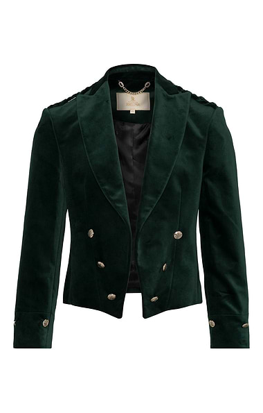 Men's Velvet Kilt Jacket