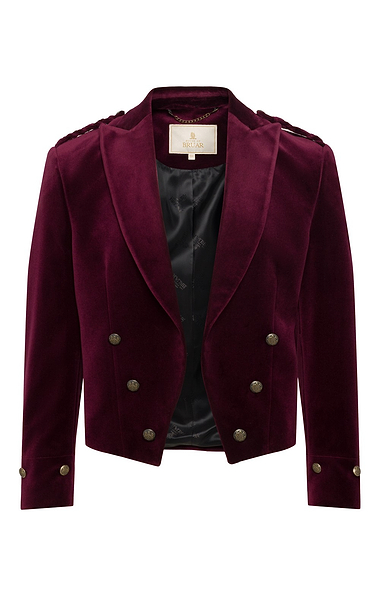 Men's Velvet Kilt Jacket