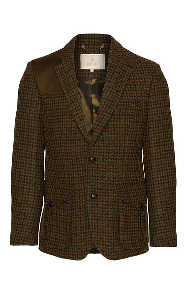 Men's Harris Tweed® Suede Patch Jacket