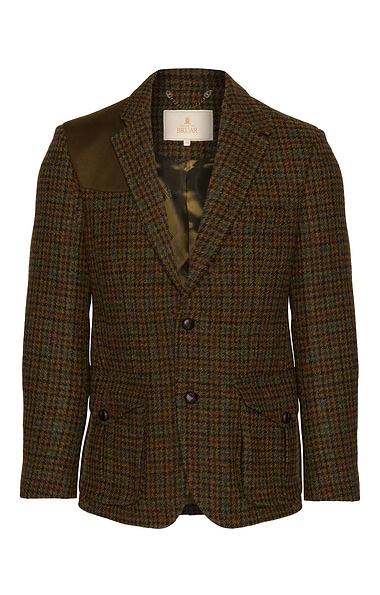 Men's Harris Tweed® Suede Patch Jacket