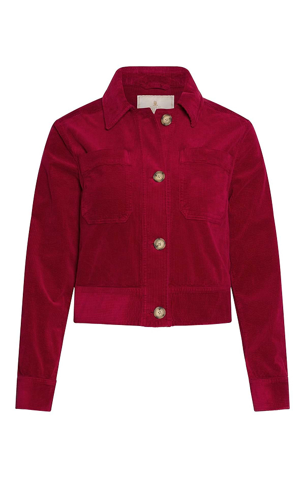 Ladies Washed Cord Jacket