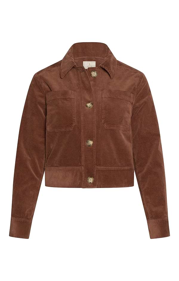 Ladies Washed Cord Jacket