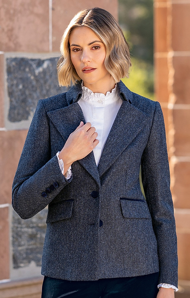 Ladies Tweed Olivia Blazer