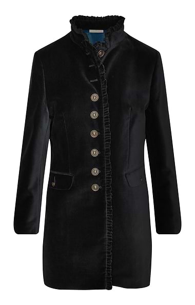 Ladies Victorian Velvet Cheltenham Jacket