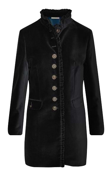Ladies Victorian Velvet Cheltenham Jacket