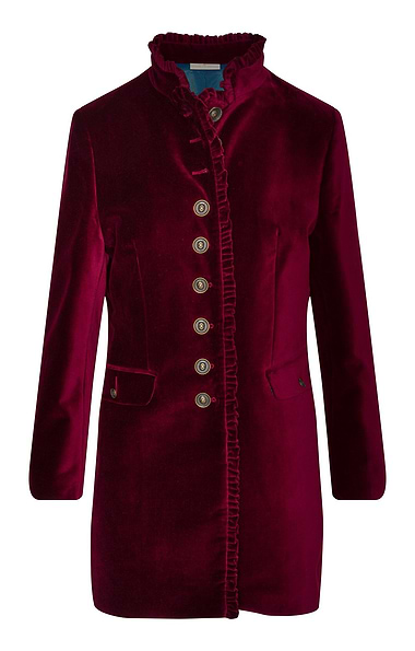 Ladies Victorian Velvet Cheltenham Jacket