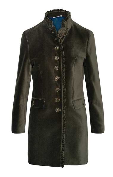 Ladies Victorian Velvet Cheltenham Jacket