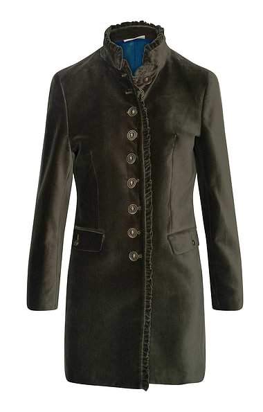 Ladies Victorian Velvet Cheltenham Jacket