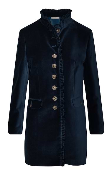 Ladies Victorian Velvet Cheltenham Jacket