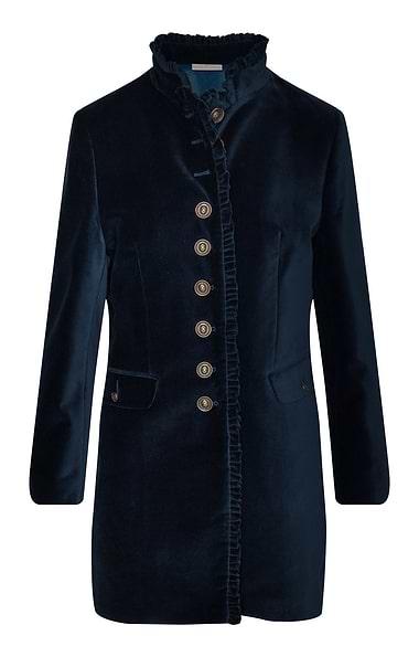 Ladies Victorian Velvet Cheltenham Jacket