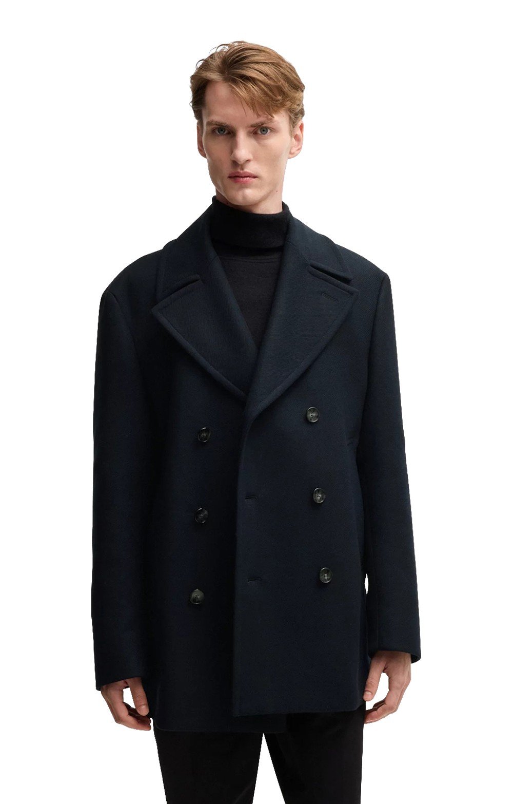 Mens Hugo Boss Clay Peacoat, Blue House of Bruar