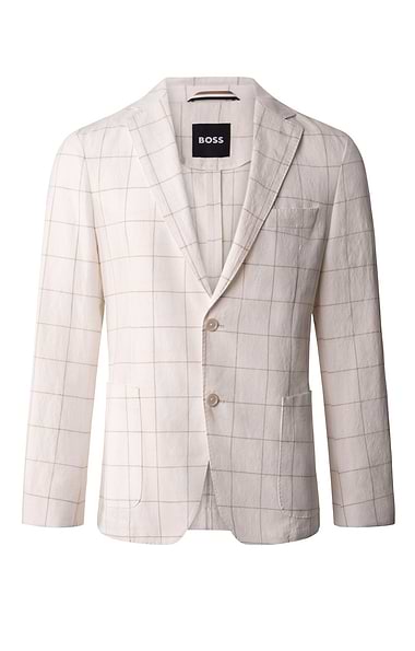 Men's Hugo Boss Hanry Windowpane Check Jacket