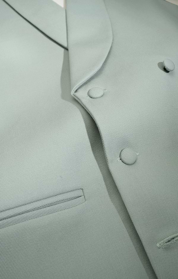 Men's Double Breasted Wool Waistcoat