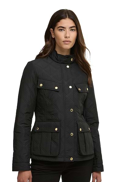 Ladies Barbour International Halsey Quilted Jacket