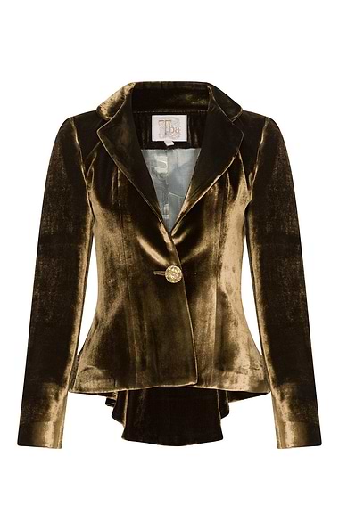 Ladies T.ba Siena Velvet Jacket