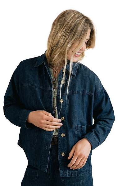 Ladies Lily & Me Olivia Denim Jacket