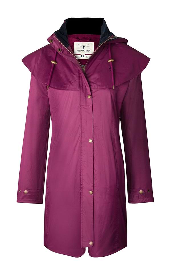 Ladies Three Quarter Length Raincoat
