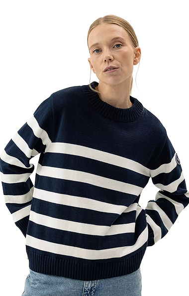 Ladies Holebrook Augusta Windproof Crew Neck Jumper
