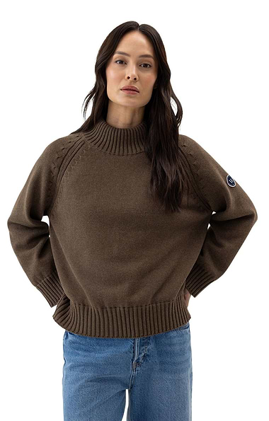 Ladies Holebrook Gerda Windproof Turtle Neck Jumper