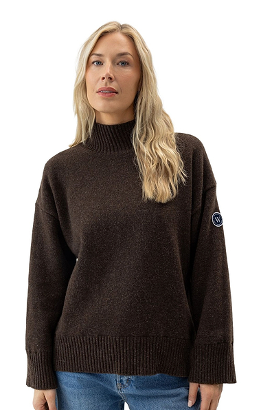 Ladies Holebrook Margot Turtle Neck Windproof Jumper