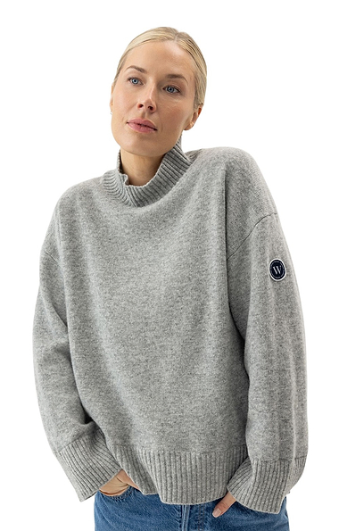 Ladies Holebrook Margot Turtle Neck Windproof Jumper