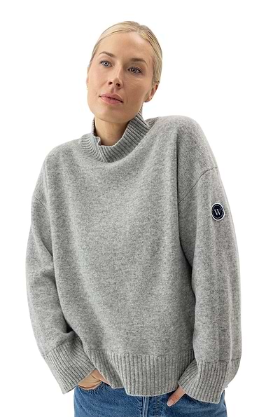 Ladies Holebrook Margot Turtle Neck Windproof Jumper