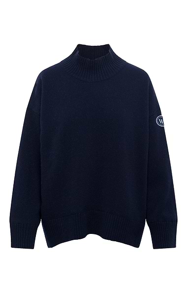 Ladies Holebrook Margot Turtle Neck Windproof Jumper