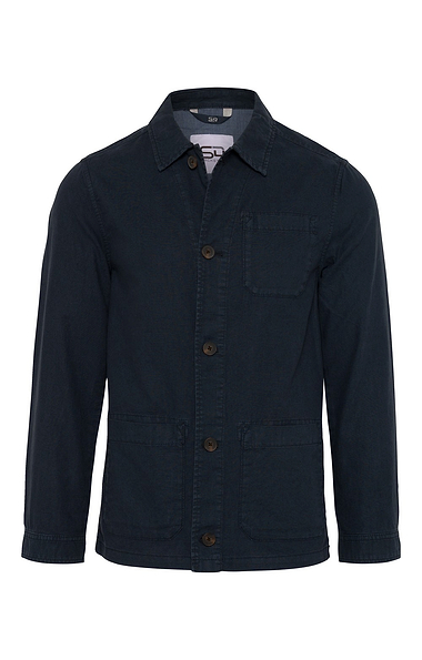 Men’s Linen Cotton Shirt Jacket