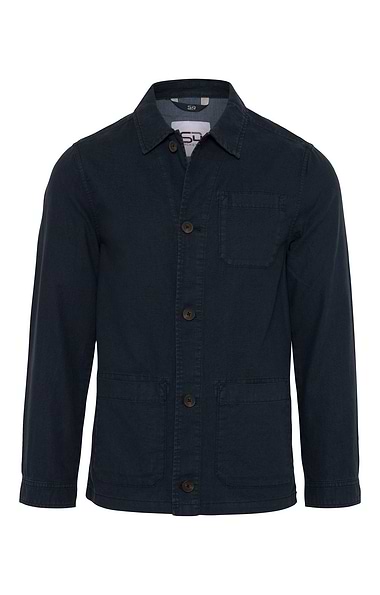 Men’s Linen Cotton Shirt Jacket