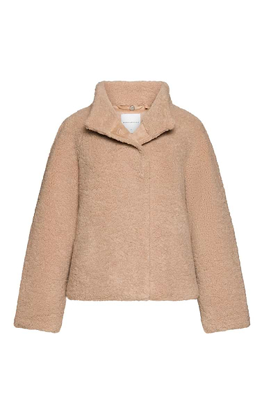 Ladies Rino & Pelle Funnel Teddy Jacket