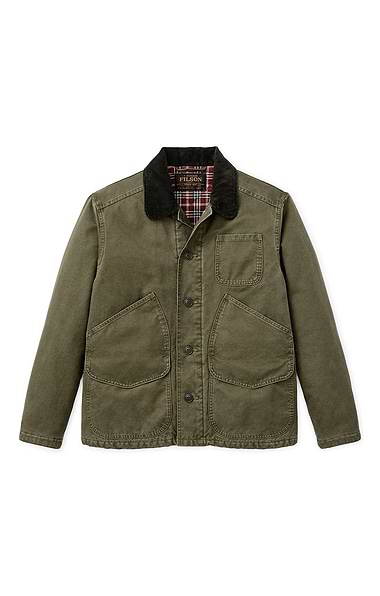 Men's Filson Insulated Canvas Outfitter Jacket